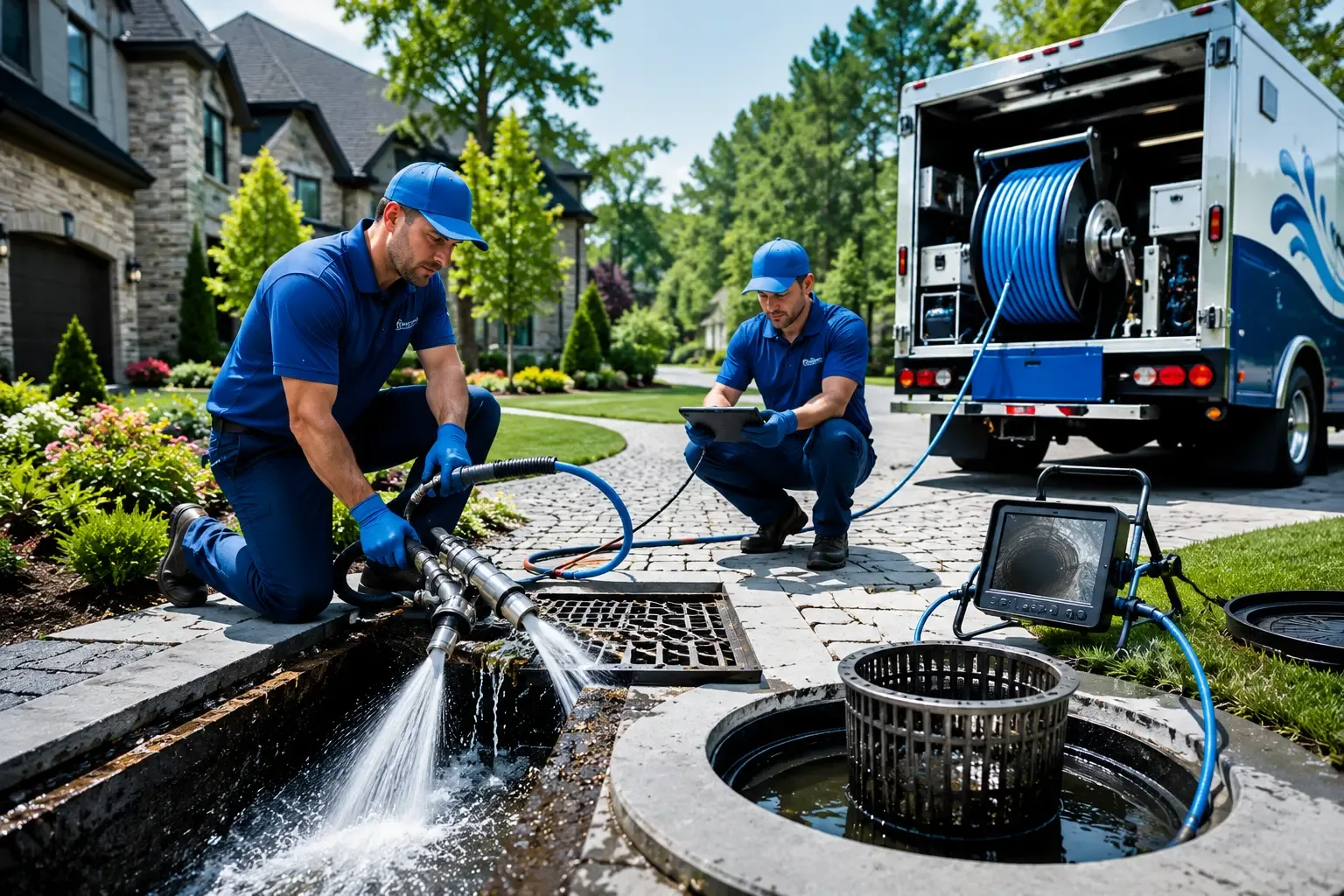 Local outdoor drain cleaning professionals in Western Springs, IL